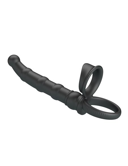 Tatum Plug Anal con Anillo para el Pene con Vibración