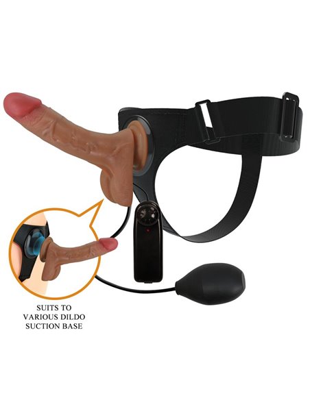 Oher Arnés con Dildo con vibración y Función Squirt