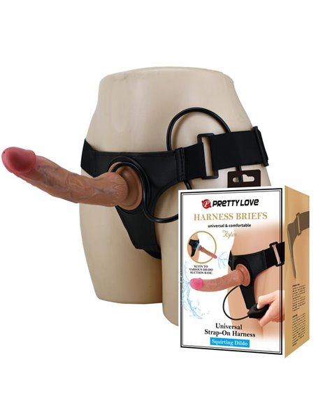 Kyton Arnés con Dildo Función Squirting