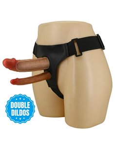 Keaven Arnés con Dildo Doble Hueco