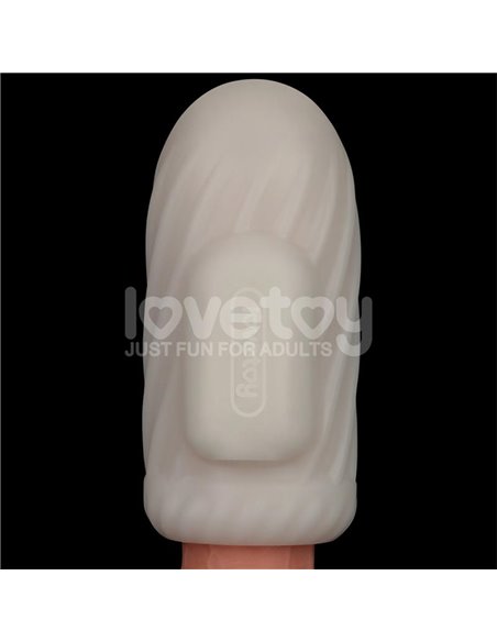 Knights Ring Funda para el Pene y Estimulador Spiral