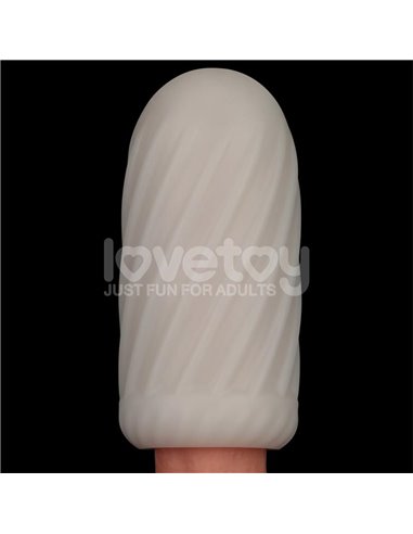 Knights Ring Funda para el Pene y Estimulador Spiral