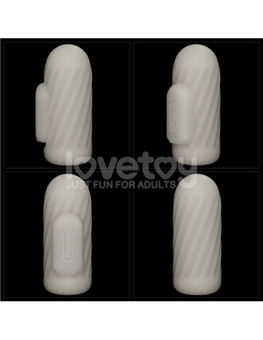 Knights Ring Funda para el Pene y Estimulador Spiral
