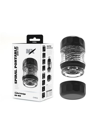 Spiral Portable Quin Cup Masturbador Masculino
