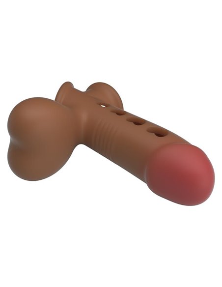 Tyronn Funda para el Pene con Función de Inflado