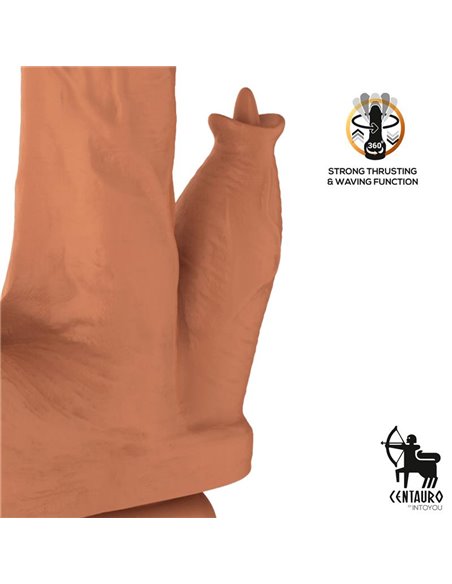 Quintus Dildo con Vibración, Thrusting y Waving 360º 9 - 23 cm
