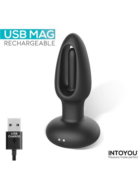Sasha Plug con Vibración y Lengua Flipping yControl Remoto