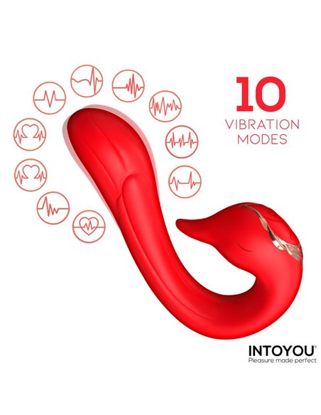 Swana Vibrador con Lengua y Ángulo Ajustable