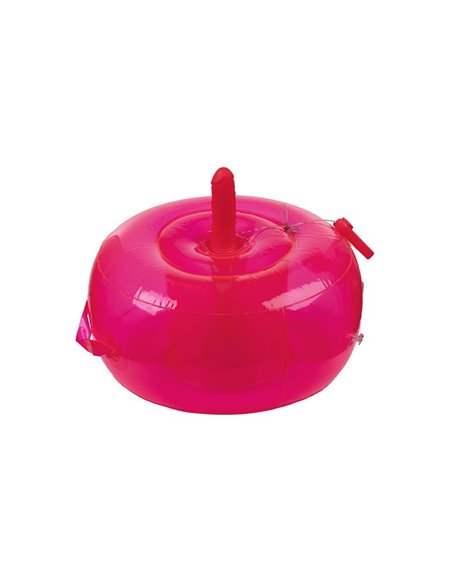 Cojín Hinchable con Dildo, Vibración y Control Remoto Ding Dong