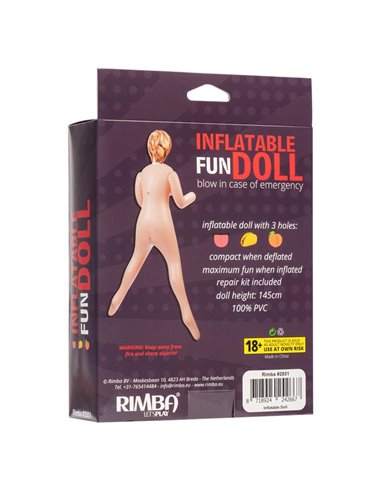 Muñeca Hinchable Fill Me Up! 145 CM