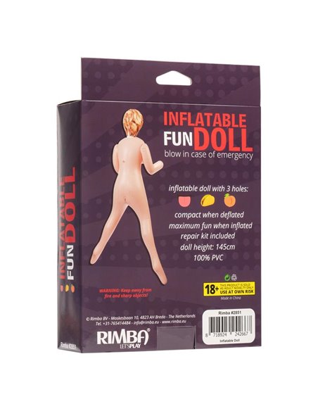 Muñeca Hinchable Fill Me Up! 145 CM