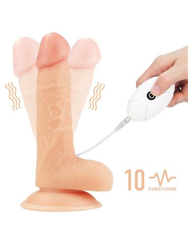 Arnés con Dildo con Vibración y Control Remoto 7.0