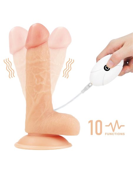 Arnés con Dildo con Vibración y Control Remoto 7.0