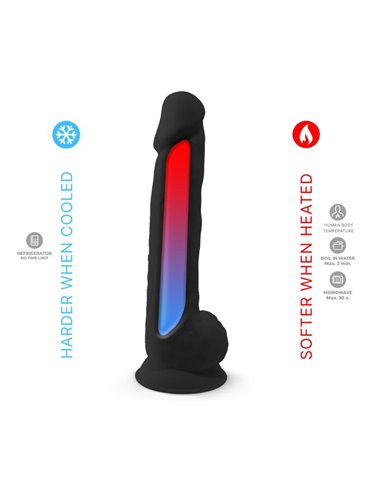 Dildo Dual Density Model 1 15 Negro