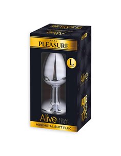 Plug Anal con Joya Rosa Talla L 2