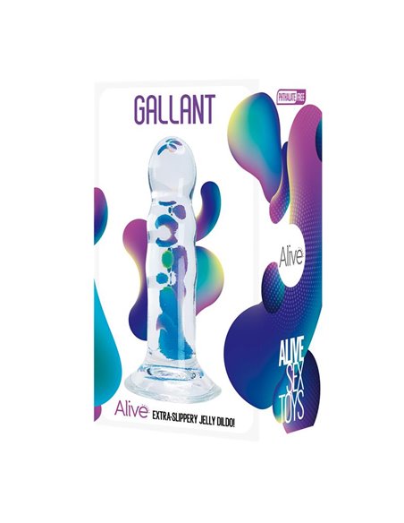 Gallant Dildo Jelly 14 cm Transparente