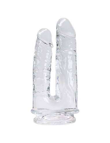 Imperium Dildo Doble Jelly Transparente