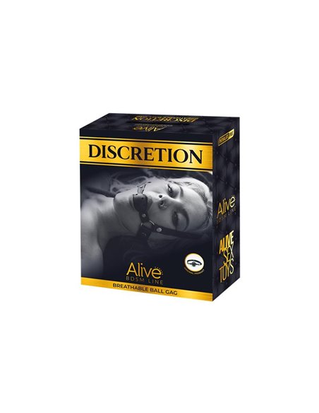 Discretion Mordaza Transpirable Negro