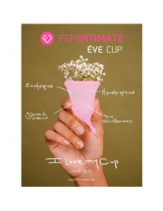Copa Menstrual Eve Talla M Silicona Rosa 2