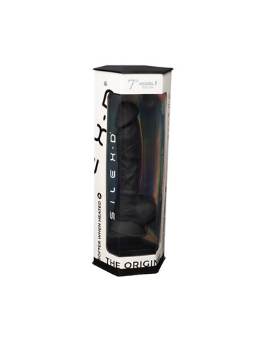 Dildo Dual Density Mod. 1 - 7 Negro