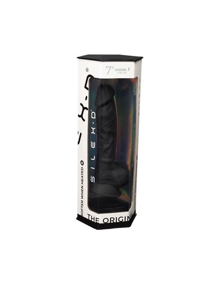 Dildo Dual Density Mod. 1 - 7 Negro
