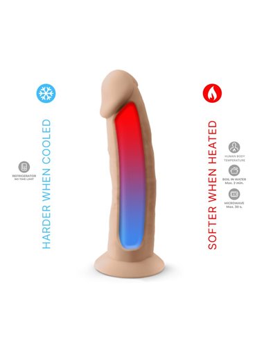 Dildo Dual Density Mod. 2 - 7.5 Natural