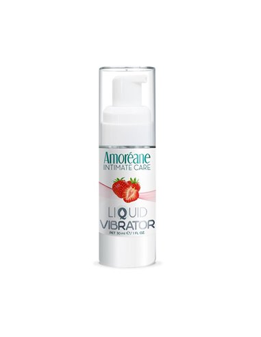 Vibrador Líquido Sabor Fresa 30 Ml
