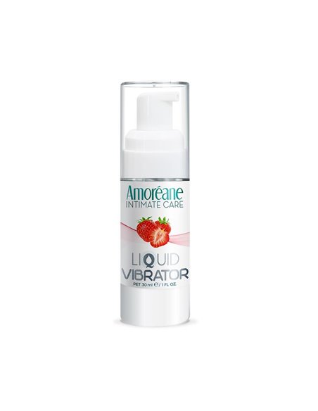 Vibrador Líquido Sabor Fresa 30 Ml