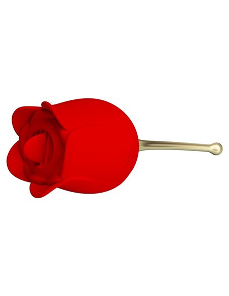 Rose Lover Estimulador con Vibración y Licking