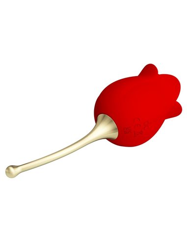 Rose Lover Estimulador con Vibración y Licking