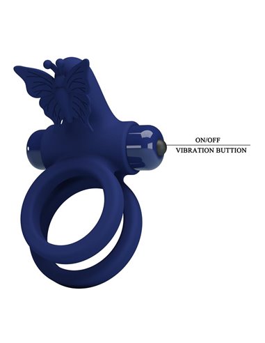 Anillo Doble para el Pene con Vibración