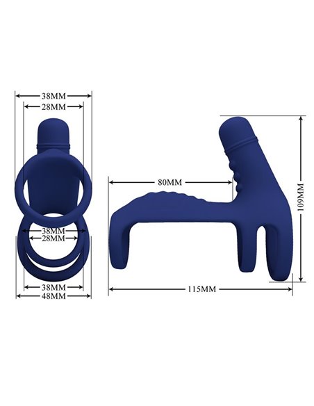Anillo para el Pene con Vibración