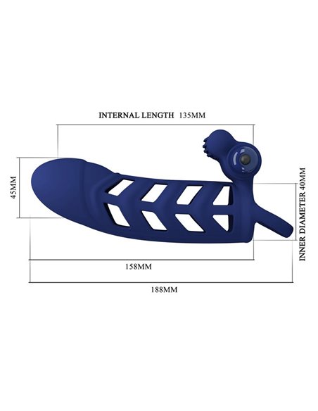 Funda para el Pene con Vibración