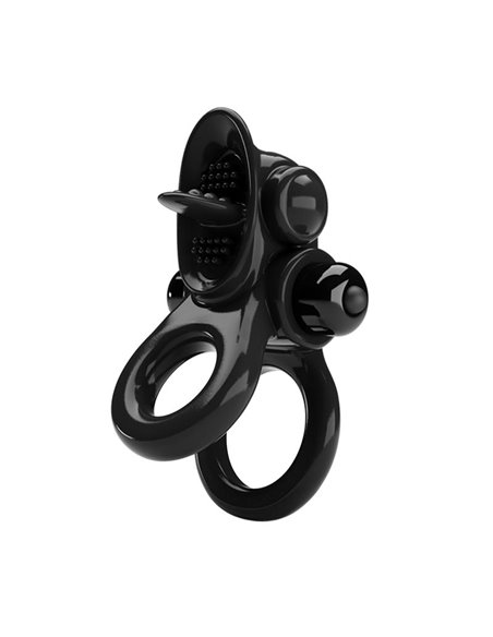 Passionate Anillo Doble para el Pene con Vibración