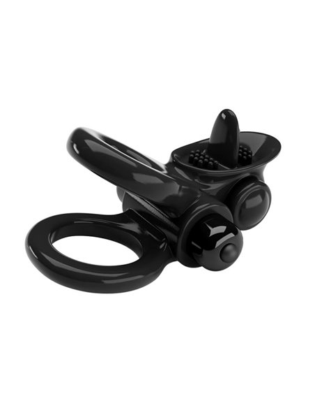 Passionate Anillo Doble para el Pene con Vibración