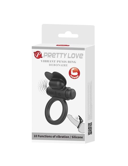 Debonaire Anillo para el Pene con Vibración