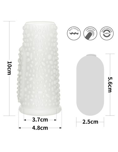 Funda para el Pene con Vibración Drip Knights