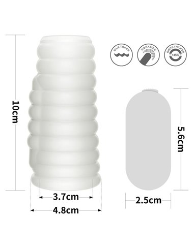 Funda para el Pene con Vibración Wave Knights