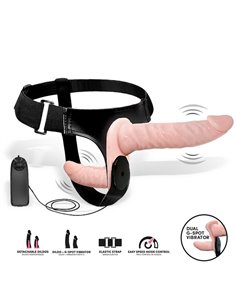 Batek Arnés con Dildo Doble Desmontable, Punto G y Vibración Control Remoto 2
