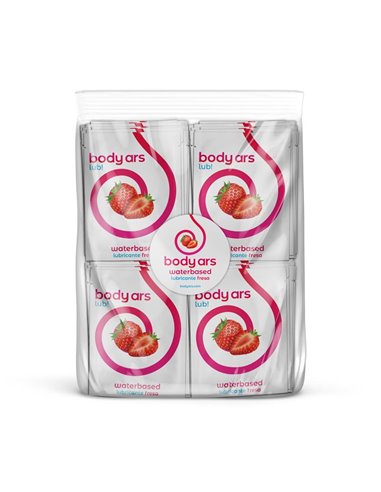 Monodosis Gel Lubricante Base Agua Fresa Ácida 100 x 4ml