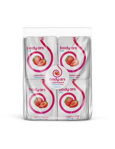 Monodosis Gel Lubricante Base Agua Fresa Ácida 100 x 4ml