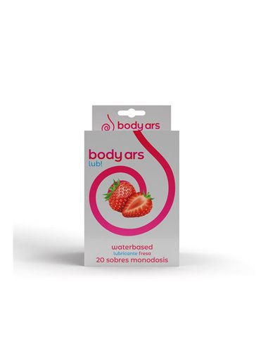 Monodosis Gel Lubricante Base Agua Fresa Ácida 20 x 4 ml