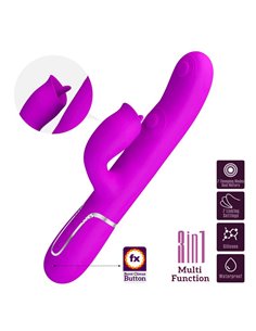 Gigi Vibrador con Licking y Thumping Fucsia
