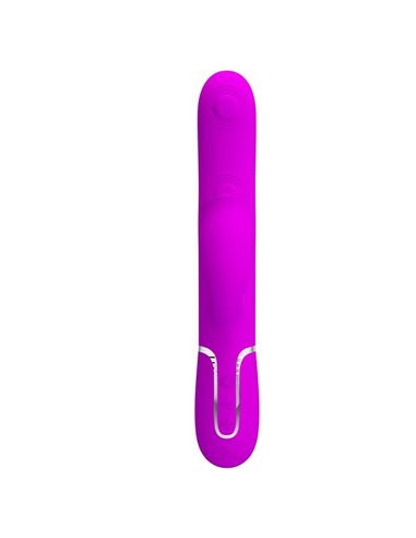 Gigi Vibrador con Licking y Thumping Fucsia