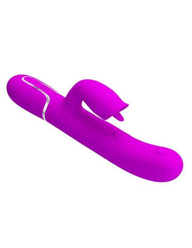Gigi Vibrador con Licking y Thumping Fucsia