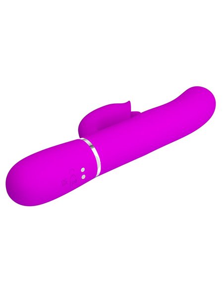 Gigi Vibrador con Licking y Thumping Fucsia