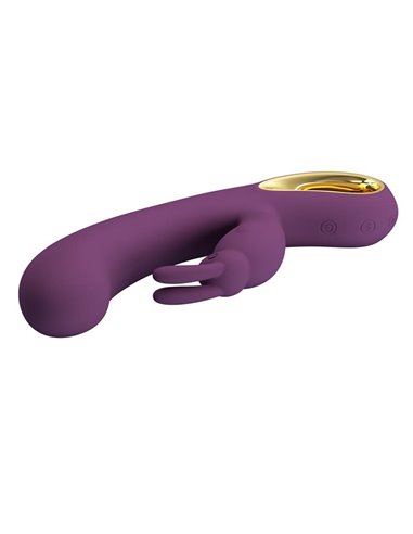 Liam Vibrador Punto G Silicona  con APP Morado