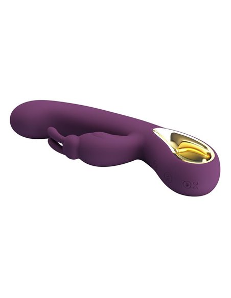 Liam Vibrador Punto G Silicona  con APP Morado