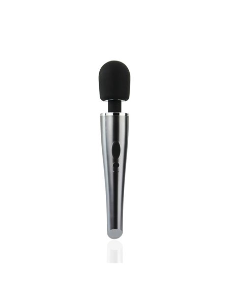 Wand Massager Relyme USB Silicone Black
