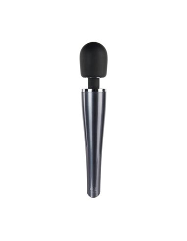 Wand Massager Relyme USB Silicone Black